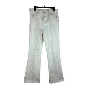 Vintage 70’s Rappers Patchwork Bell Bottom Jeans Hippie USA TAG 33